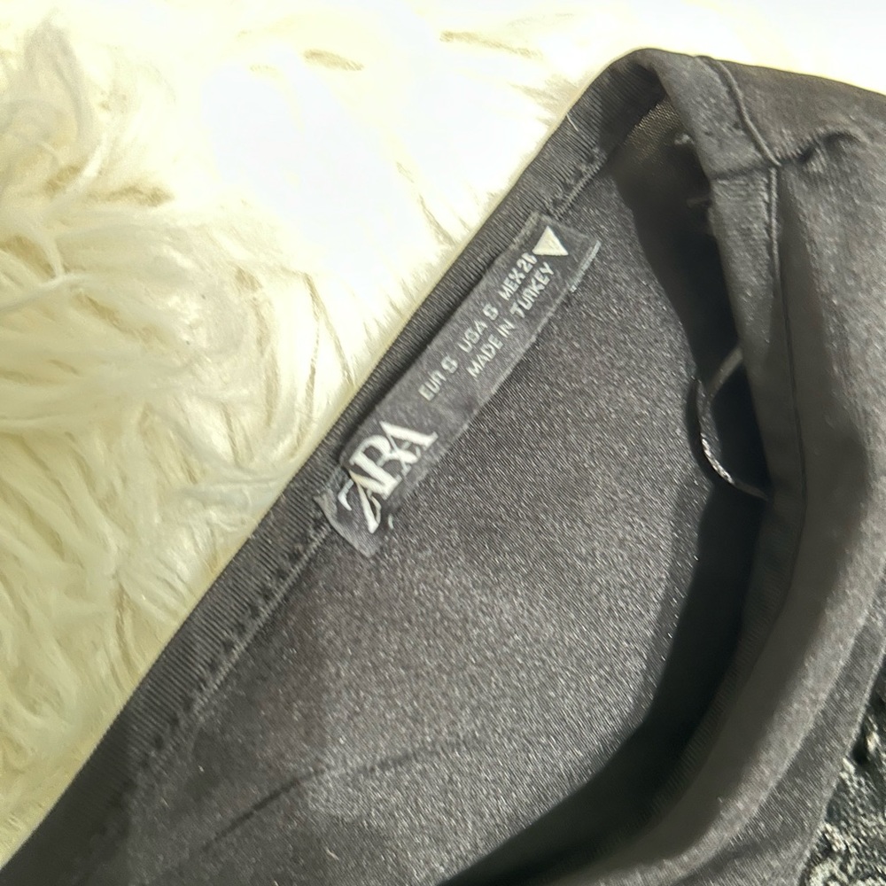 Zara black bodysuit